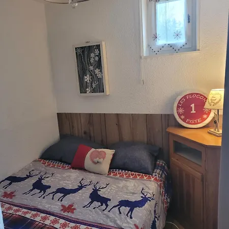 Appartement Le Flocon, Joli Petit Cocon 4 Pers En Rez De Jardin Draps Inclus Les Rousses Buitenkant foto