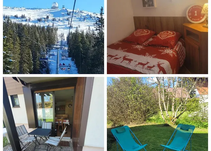 Appartement Le Flocon, Joli Petit Cocon 4 Pers En Rez De Jardin Draps Inclus